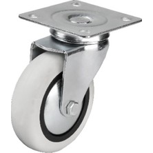 Twin Store Hts 351 - 75X25 mm Pvc Tablalı Tekerlek - 4 Adet