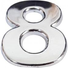 Twin Store Krom Yapışkanlı 8 Rakamı 5 cm