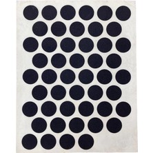 Twin Store Yapışkanlı Vida Tapası Siyah 14 mm