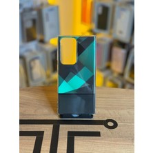 Avcı Teknoloji Market Samsung S23 Ultra Uyumlu Kristal Görünümlü Geometrik Desenli Parlak Kılıf