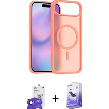 BUTİMAR'S iPhone 17 Air Siluet Minimal Prime - Siyah Bilvis 5in1 5d Magic Hayalet Cam Ekran Koruyucu + Siyah Bilvis Titan Kamera Lens