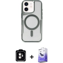 BUTİMAR'S iPhone 11 Yadigar Klasik Özel Seri - Siyah Bilvis 5in1 5d Magic Hayalet Cam Ekran Koruyucu + Turuncu Pvd Metal Kamera Lens