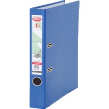 Kitabevimden Manu Büro Klasör Dar Plastik Mavi 2035