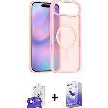 BUTİMAR'S iPhone 17 Air Siluet Minimal Prime - Siyah Bilvis 5in1 5d Magic Hayalet Cam Ekran Koruyucu + Siyah Bilvis Titan Kamera Lens