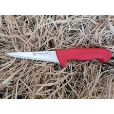 Twin Store Sürmene Cumhur Çelik 61111 Kasap Sıyırma Bıçağı, 12,5 Cm, Kaymaz Sap