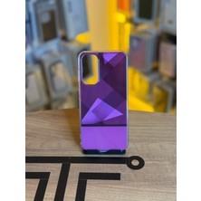 Avcı Teknoloji Market Samsung A25 Uyumlu Kristal Görünümlü Geometrik Desenli Parlak Kılıf