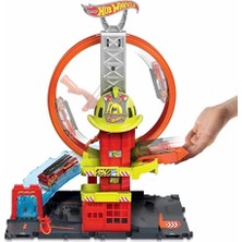 Kitabevimden Hot Wheels Çember Pistli Itfaiye Istasyonu