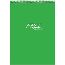 Kitabevimden Keskin Color Bloknot Spiralli Free Office A5 80 Yp Çizgi