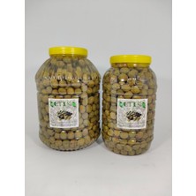 ETİK YERLİ ÜRÜNLER Manzalina Cinsi Küçük Boy Dilme Tatlanmış Zeytin 2'li Paket 5 kg 3 kg