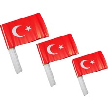Kitabevimden Eren Sopalı Türk Bayrağı Büyük 50 Li