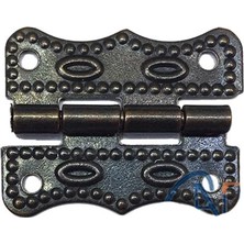 Twin Store Papatya Menteşe - Büyük 20X30 Mm, Antik, 1 Adet