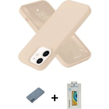 BUTİMAR'S iPhone 12 Ahenk Serisi - Siyah Polymer Nano Ekran Koruyucu + Mavi Shine Kamera Lens Koruma Cam