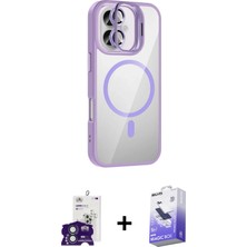 BUTİMAR'S iPhone 16 Yadigar Asil Koleksiyonu - Siyah Bilvis 5in1 5d Magic Hayalet Cam Ekran Koruyucu + Yeşil Bilvis Titan Kamera Lens