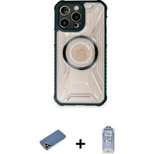 BUTİMAR'S iPhone 12 Pro Max Kutup Modern - Siyah Joko Magic 5d Cam + Gold Shine Kamera Lens Koruma Cam