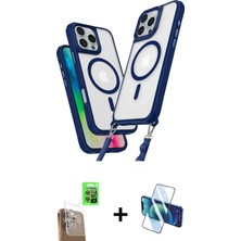 BUTİMAR'S iPhone 16 Pro Max Atlas Doku Koleksiyonu - Siyah 3D Antistatik Cam Ekran Koruyucu + Çöl Titanyum Raze Metal Kamera Lens