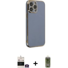 BUTİMAR'S iPhone 14 Pro Max Yankı Serisi - Siyah Joko Magic 5d Hayalet Cam + Gold Bilvis Titan Kamera Lens