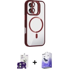 BUTİMAR'S iPhone 16 Yadigar Asil Koleksiyonu - Siyah Bilvis 5in1 5d Magic Hayalet Cam Ekran Koruyucu + Yeşil Bilvis Titan Kamera Lens