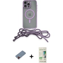 BUTİMAR'S iPhone 12 Pro Max Eksen Özel Seri - Siyah 20D Premium Cam Ekran Koruyucu + Kırmızı Metal Kamera Lens Koruma Cam