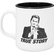 Kitabevimden Mabbels Porselen Kupa Dış Beyaz Iç Siyah MUG-383864