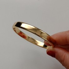 Lente Aksesuar Xuping Gold Ajda Model Kelepçe Bilezik (8mm)