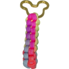 Moonparacord Anahtarlık Gökkuşağı Gold Halkalı 1 Adet