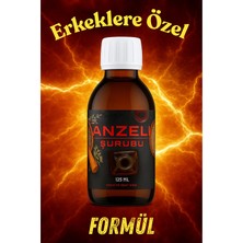 Anzel Toros Kırmızı Ginseng, Bitkisel Epimedyum Kökü, Çakşır Kökü Özlü 125 ml Takviye Edici Şurup