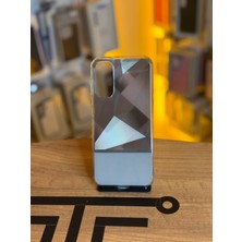Avcı Teknoloji Market Samsung A14 Uyumlu Kristal Görünümlü Geometrik Desenli Parlak Kılıf