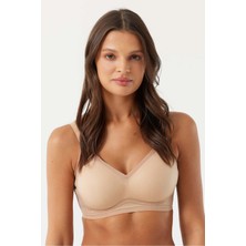 YMÇ Dikişsiz Lazer Kesim Sütyen Kusursuz Görünüm & Konfor Lazer Kesim Esnek Doku ve Ideal Destek