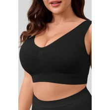 YMÇ Iz Belli Etmeyen Pedli Büstiyer Sütyen Esnek ve Rahat Iz Yapmaz Gün Boyu Konfor Doğal Destek