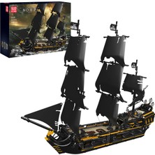 Mould King 13199 Siyah Korsan Gemisi Model Yapım Seti | 3.180 Parça