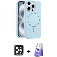 BUTİMAR'S iPhone 15 Pro Max Yankı Form Serisi - Siyah Bilvis 5in1 5d Magic Hayalet Cam Ekran Koruyucu + Siyah Pvd Metal Kamera Lens