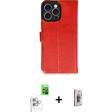 BUTİMAR'S iPhone 16 Pro Max Siluet Işık Serisi - Siyah Bilvis 3D Cam Ekran Koruyucu + Beyaz Raze Metal Kamera Lens