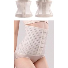 YMÇ Sıkılaştırıcı ve Toparlayıcı Lohusa Bel Korsesi Bel ŞEKILLENDIRICI-25CM Yükseklik Maksimum Konfor