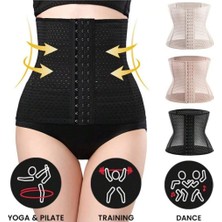 YMÇ Sıkılaştırıcı ve Toparlayıcı Lohusa Bel Korsesi Bel ŞEKILLENDIRICI-25CM Yükseklik Maksimum Konfor
