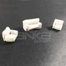 Kitabevimden Jordania Koltuk Takım 2 Tekli 1 Ikili Deri 1/050 JE08-SF106-050