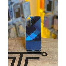 Avcı Teknoloji Market Samsung A14 Uyumlu Kristal Görünümlü Geometrik Desenli Parlak Kılıf