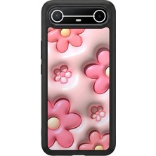 Aksel Kılıf Tecno Spark Slim 5g Uyumlu Baskılı, Mat Siyah,yumuşak Silikon, Koruyucu,şok Emici Kapak,kılıf