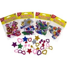 Kitabevimden Bu-Bu Simli Eva Sticker 24 Lü Pvc BUBU00097