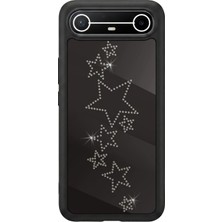 Aksel Kılıf Tecno Spark Slim 5g Uyumlu Baskılı, Mat Siyah,yumuşak Silikon, Koruyucu,şok Emici Kapak,kılıf