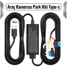 Wificam Type-C Girişli Araç Kamerası Park Modu Bağlantı Kiti (Hardwire Kit)