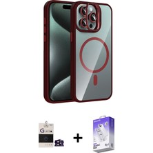 BUTİMAR'S iPhone 14 Pro Max Yadigar Asil Koleksiyonu - Siyah Bilvis 5in1 3D Magic Cam Ekran Koruyucu + Derin Mor Bilvis Titan Kamera Lens