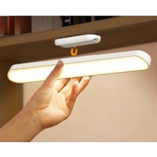 Trendhane  Şarjlı LED Işık Kitap Okuma Masa Lambası Dolap Içi Mıknatıslı 3 Darklı Mod