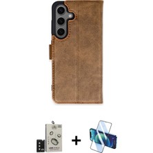 BUTİMAR'S Galaxy S24 Siluet Işık Serisi - Siyah 3D Antistatik Cam Ekran Koruyucu + Siyah Bilvis Titan Kamera Lens