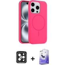 BUTİMAR'S iPhone 15 Pro Max Yankı Form Serisi - Siyah Bilvis 5in1 5d Magic Hayalet Cam Ekran Koruyucu + Siyah Pvd Metal Kamera Lens