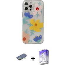 BUTİMAR'S iPhone 13 Pro Max Eksen Asil Prime - Siyah Bilvis 5in1 3D Magic Cam Ekran Koruyucu + Yeşil Renkli Kamera Lens Koruma Cam