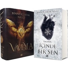 Dokuz Yayınları Vaveyla 1 Sönmüş Aldebaran Ciltli ve Içinde Bir Sen 1 Engerek Ciltli (Binnur Şafak Nigiz) 2li Set