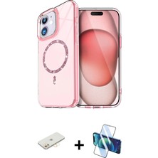 BUTİMAR'S iPhone 11 Kıvılcım Form Prime - Siyah 3D Antistatik Cam Ekran Koruyucu + Sarı Renkli Kamera Lens Koruma Cam