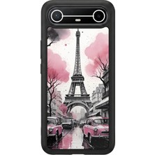 Aksel Kılıf Tecno Spark Slim 5g Uyumlu Baskılı, Mat Siyah,yumuşak Silikon, Koruyucu,şok Emici Kapak,kılıf