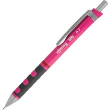 Rotring Tikky Neon Pembe 0.7 mm Versatil Kalem Ergonomik Kauçuk Tutuş ile Konforlu Yazım