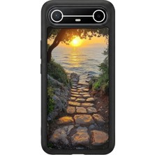 Aksel Kılıf Tecno Spark Slim 5g Uyumlu Baskılı, Mat Siyah,yumuşak Silikon, Koruyucu,şok Emici Kapak,kılıf